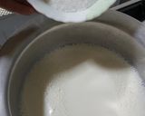 A picture of step 1 of Ras malai.