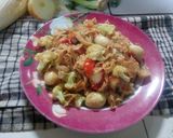 Foto langkah ke 5 dari resep Tumis kembang tahu.