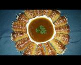 صورة لخطوة 3 من وصفة ليكورني مالحين بحشوة إقتصادية ولذيذة جدا 👍🌙😘❤😚🍵😋🍷🍹😋😋😋