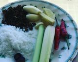 Hình bước làm 1 của món Chẳm chéo