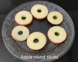 A picture of step 1 of Caramel Apple rings.