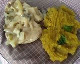 Foto del paso 6 de la receta: Peceto a la mostaza de miel con puré de batatas