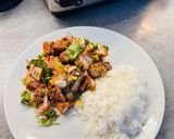 รูปขั้นตอนการทำที่ 6 ของ ข้าวยำหมูกรอบแซ่บ