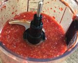 A picture of step 1 of Red chilli chutney.