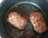 Diós szűz, chilis alma szósszal, héjas steak burgonyával recept fázis 2 fotója