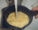 Foto del paso 8 de la receta: Espaguetis con salmón y champiñones