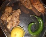 A picture of step 1 of Haldi Adrak ka Achar.