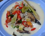 Foto langkah ke 5 dari resep Ikan tongkol cuek kuah santan.