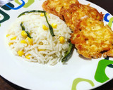 Foto del paso 9 de la receta: Tortitas de pollo con salsa verde