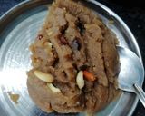 आटे का हलवा (aate ka halwa recipe in Hindi) रेसिपी चरण 3 फोटो