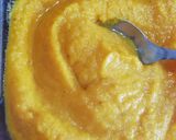 Foto del passaggio 2 della ricetta #435 Linguine con vellutata di zucca e granella di mandorle🎃