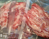 Foto del paso 1 de la receta: "Saltimbocca" de secreto ibérico "sous vide"