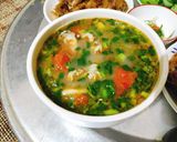 Hình bước làm 4 của món Canh móng tay nấu chua