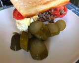 Foto del paso 3 de la receta: Sándwich de carne y huevo 🍳