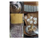 A picture of step 1 of Cinnamon white chocolate rolls - No yeast & oven.
