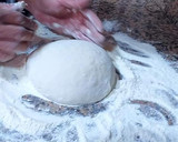 Foto del paso 8 de la receta: Pan sin amasar con sésamo para tostas hecho en cazuela de barro