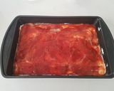 A picture of step 8 of Easy Bake Lasagna.