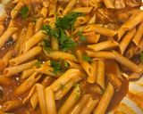 Foto del passaggio 3 della ricetta Penne polpo e cipolla di tropea