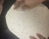 A picture of step 5 of Kanda batata puri.