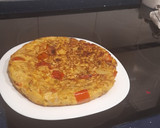Foto del paso 9 de la receta: Tortilla de calçots y pimiento rojo