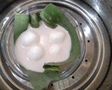 Foto langkah ke 8 dari resep Galopuong Ondam (kelepon siram santan).
