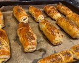 Pas rețetă Ștrudele cu mere sau brânză dulce cu stafide😍pufoase, foioase, crocante și delicioaseee 😋 2 fotografie