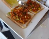 A picture of step 4 of Bread Masala#Eldybreakfastcontes.