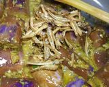 Foto langkah ke 6 dari resep Pecak terong unggu teri asin.