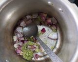 A picture of step 1 of Simple Kathiyawadi Thaali.