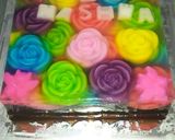 Foto langkah ke 7 dari resep Puding Kaca Mawar.