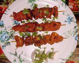 சிக்கன் டிக்கா (Chicken tikka recipe in tamil) ரெசிபி ஸ்டேப் 7 புகைப்படம்