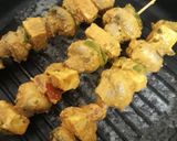 A picture of step 4 of Mushroom Paneer Tandoor Tikka.