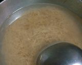A picture of step 3 of Mithi shakkar sevayian.