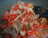 Foto langkah ke 6 dari resep Dendeng balado.