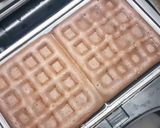 A picture of step 4 of Chocolate waffles with icecream.