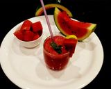 A picture of step 3 of Water Melon Juice.