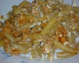 Tepsis rakott zöldbab házi konzervból air fryerben sütve recept fázis 11 fotója