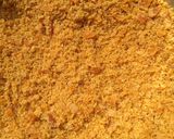 A picture of step 1 of Coconut laddus.