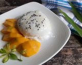 Foto langkah ke 8 dari resep Mango Sticky Rice ala Thailand.