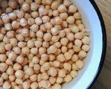 Hình bước làm 1 của món 🌱 Hummus - Sốt Đậu Gà Trung Đông Truyền Thống (Vegan)