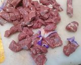 Foto del paso 1 de la receta: Picanha en cerveza, torre de papas, jamón y gratinadas a caballo