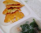 Foto langkah ke 5 dari resep Dadar Jagung Udang MPAsi 10m+.