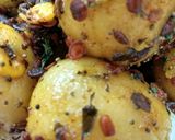 A picture of step 6 of Suji and corn spicy balls.