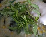 Foto langkah ke 5 dari resep Bubur Manado Pake Nasi Resep Asli Sulawesi.