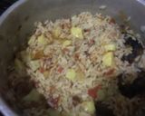A picture of step 2 of Rice & potato jollof🍛.