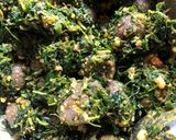 A picture of step 4 of Methi Dumplings.