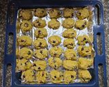 Foto del paso 4 de la receta: Bizcochitos garbanzo, banana y arándanos