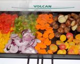 Foto del paso 7 de la receta: Raya, papines y verduras a la chapa