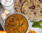 રીંગણનો ઓળો બાજરી નો રોટલો (Ringan Oro Bajri Rotlo Recipe In Gujarati) રેસીપી સ્ટેપ8ફોટો
