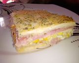 Foto del paso 7 de la receta: Tarta de Choclo, Cebolla, Jamón y huevo